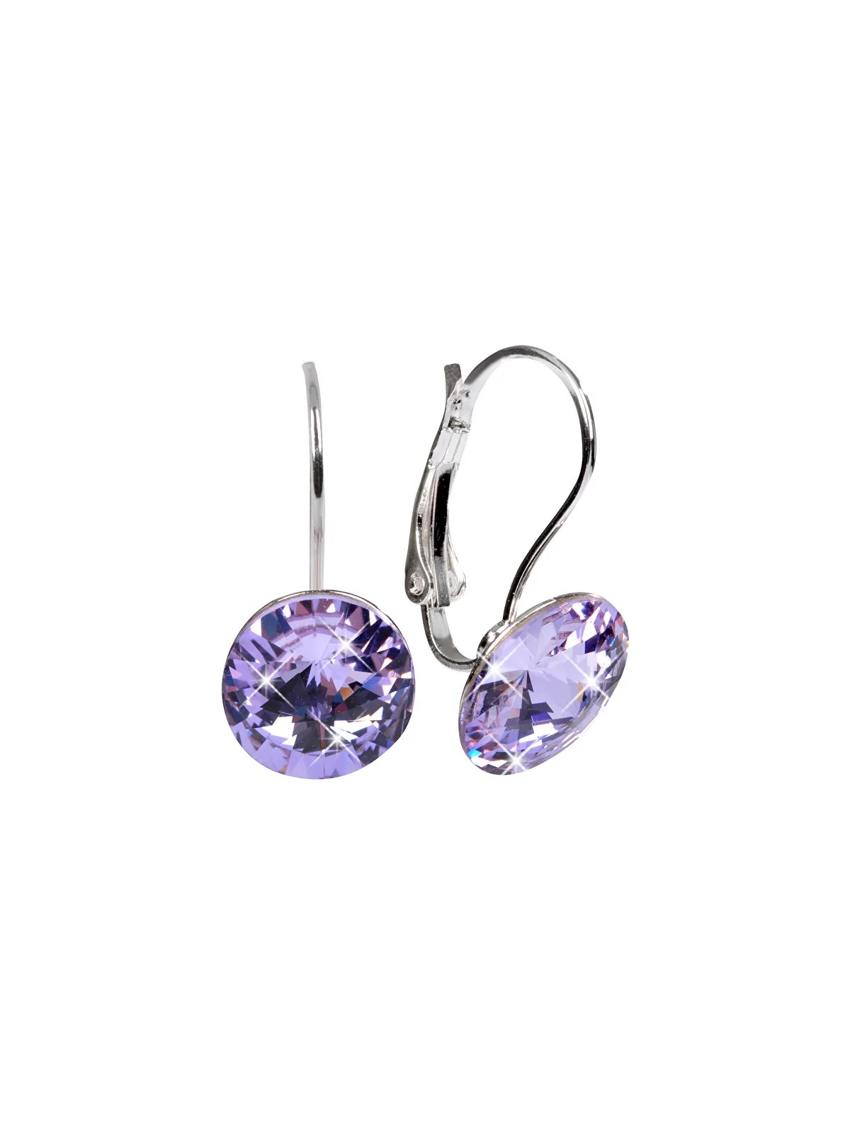Orecchini Levien Eleganti Rivoli Viola donna