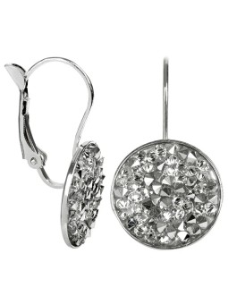 Levien Eleganti orecchini Rocks Crystal Cal donna