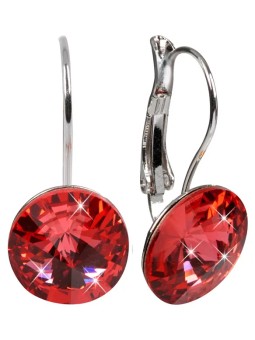 Levien Eleganti orecchini Rivoli Padparadsch donna