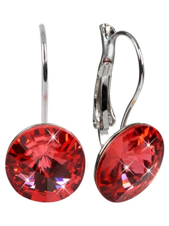 Levien Eleganti orecchini Rivoli Padparadsch donna