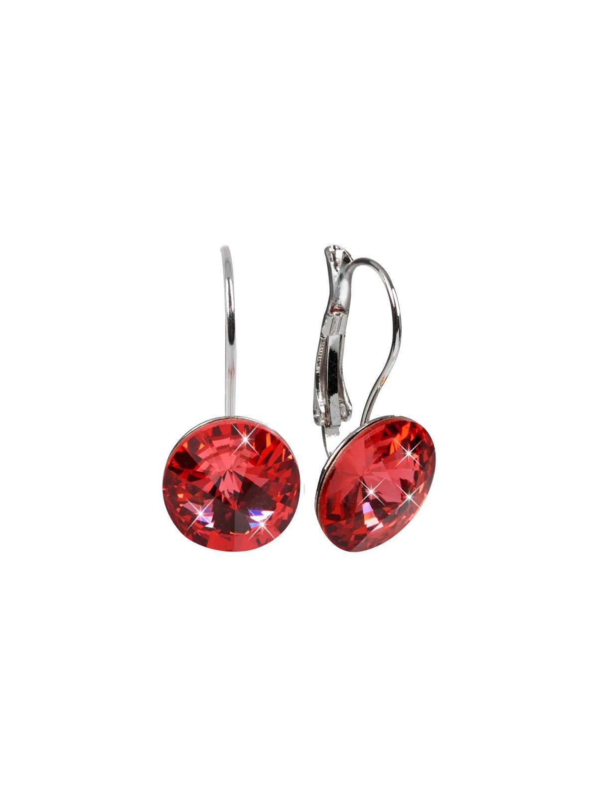 Levien Eleganti orecchini Rivoli Padparadsch donna