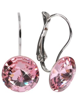 Orecchini Levien Eleganti Rivoli Light Rose donna