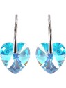 Levien Orecchini romantici Cuore Aqua AB donna