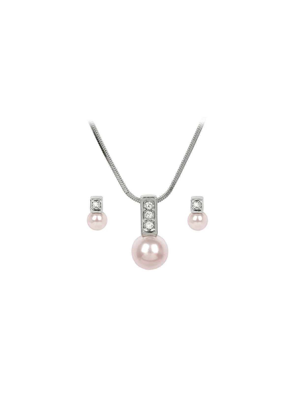 Levien Un grazioso set di collane e orecchini Pearl Caorle Rosaline da donna