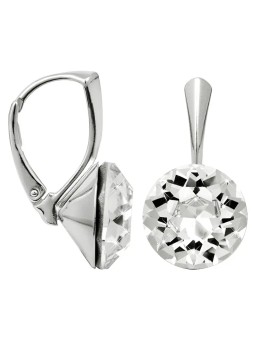 Levien Orecchini in argento scintillanti Dentelle Crystal donna