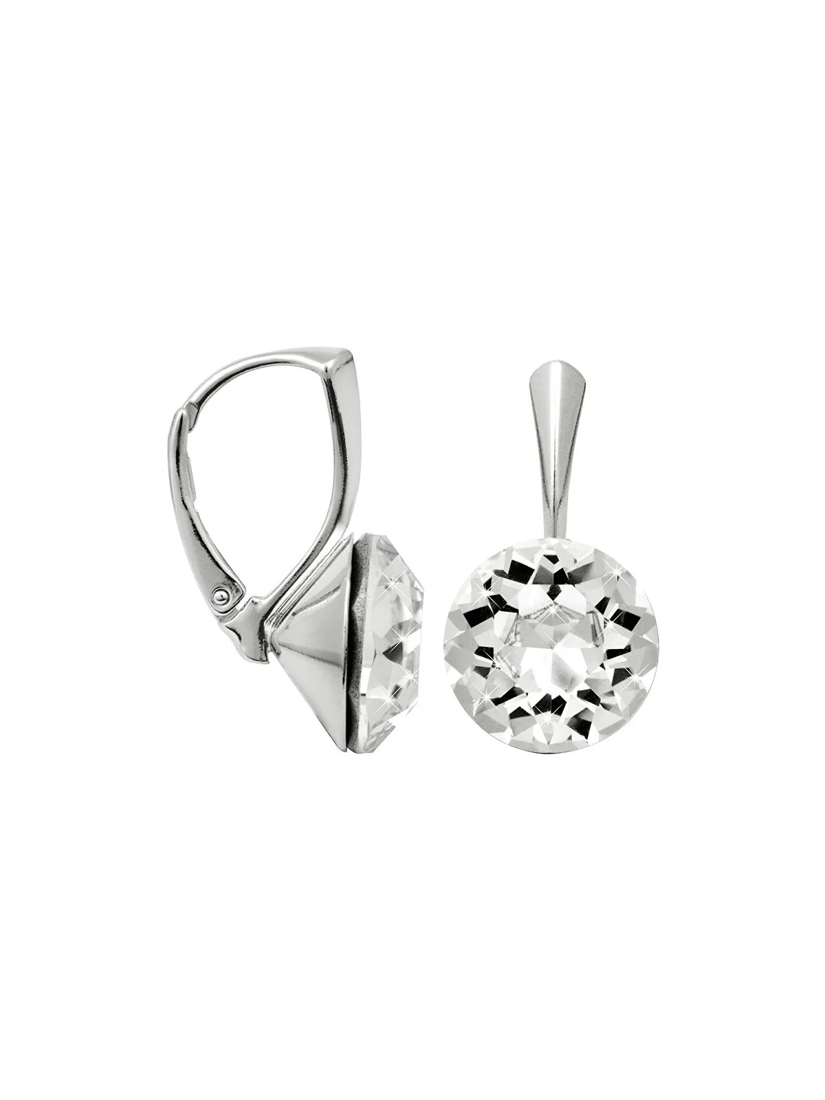 Levien Orecchini in argento scintillanti Dentelle Crystal donna
