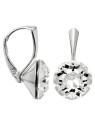 Levien Orecchini in argento scintillanti Dentelle Crystal donna
