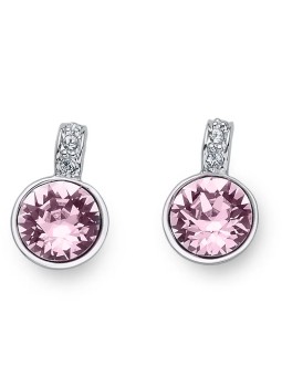Orecchini Oliver Weber Bellissimi con cristalli Swarovski Double 22815 212 donna