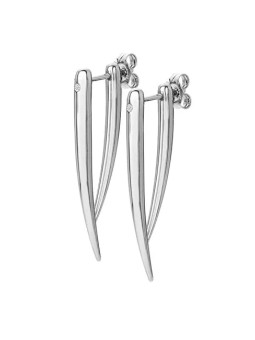 Hot Diamonds Orecchini originali in argento con diamanti Reflect DE715 donna