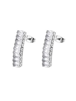 Orecchini Brosway Bellissimi in acciaio con zirconi Desideri BEIE010 donna