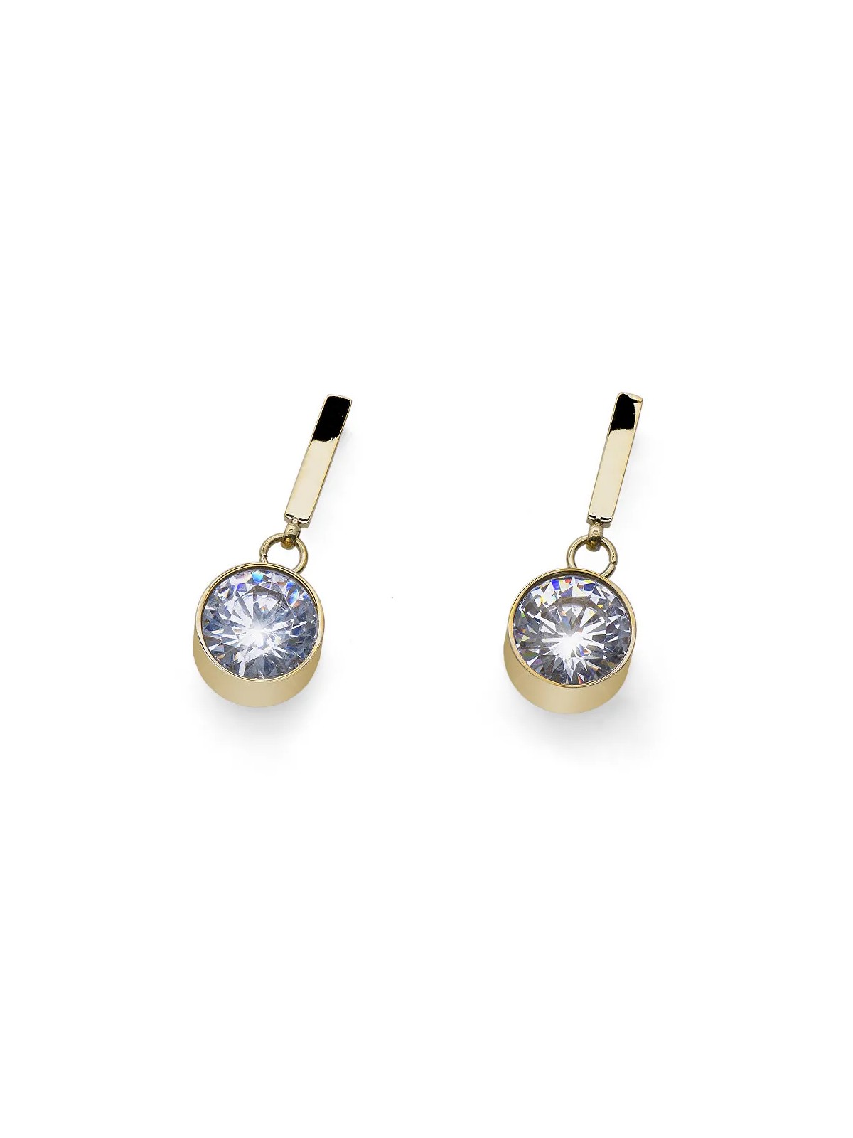 Oliver Weber Orecchini Horae Magic Blossom 23046G incantevoli con zirconi cubici placcati in oro donna
