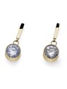 Oliver Weber Orecchini Horae Magic Blossom 23046G incantevoli con zirconi cubici placcati in oro donna