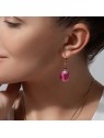 Lampglas Il lussuoso e delizioso Raspberry Temptation con vetro temperato in vetro perlato ESA49 donna
