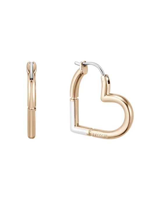 Lacoste Orecchini romantici in bronzo Cuore Ines 2040330 donna