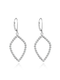 Agato Orecchini in argento scintillante con zirconi AGUC3505 donna