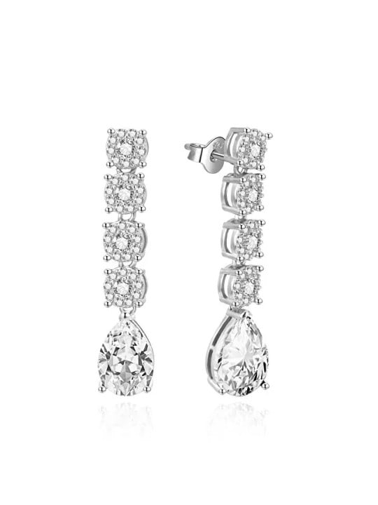 Agato Orecchini pendente scintillanti con zirconi AGUP3501 donna