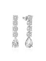 Agato Orecchini pendente scintillanti con zirconi AGUP3501 donna