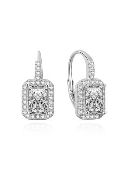 Agato Orecchini in argento scintillante con zirconi AGUC3525 donna