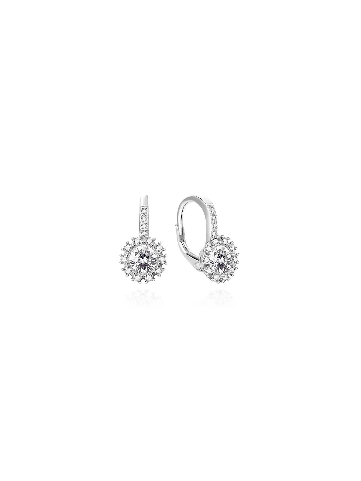 Agato Orecchini abbinati in argento con zirconi AGUC3552 donna