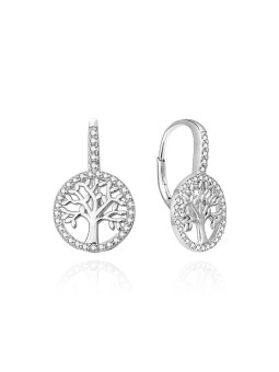Agato Orecchini pendenti alla moda Albero della vita AGUC3555 donna