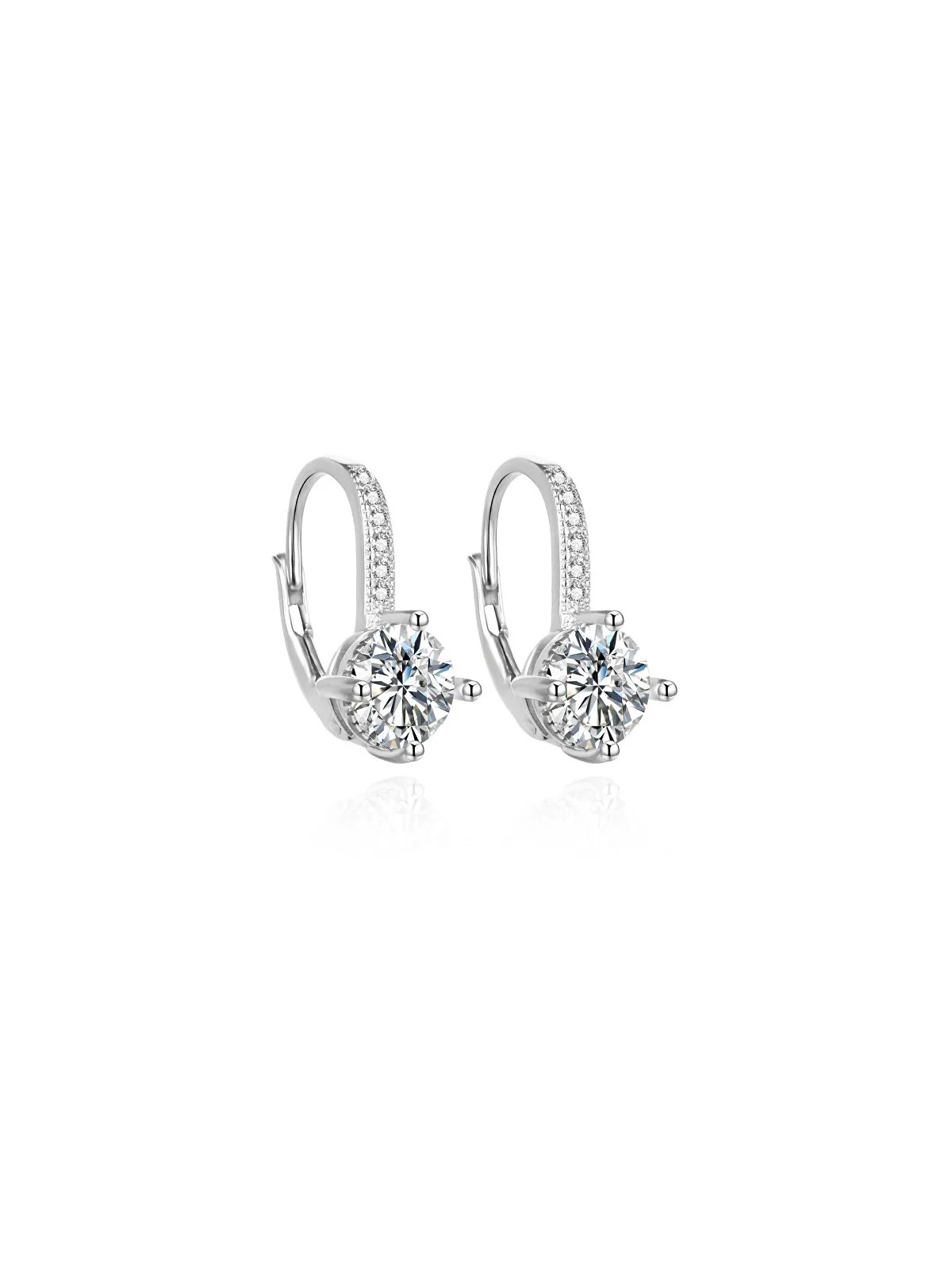 Agato Orecchini pendente in argento con zirconi AGUC3276 donna