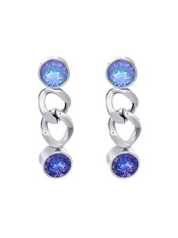 CRYSTAlp Orecchini coordinati con cristalli blu 42295.BLU.E donna