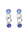 CRYSTAlp Orecchini coordinati con cristalli blu 42295.BLU.E donna