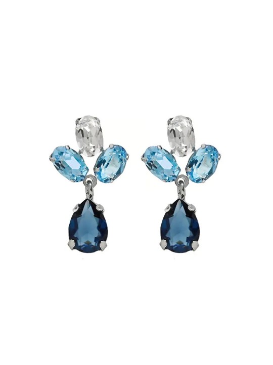 Victoria Cruz Orecchini pendenti originali con cristallo Harmony A4690-18HT donna