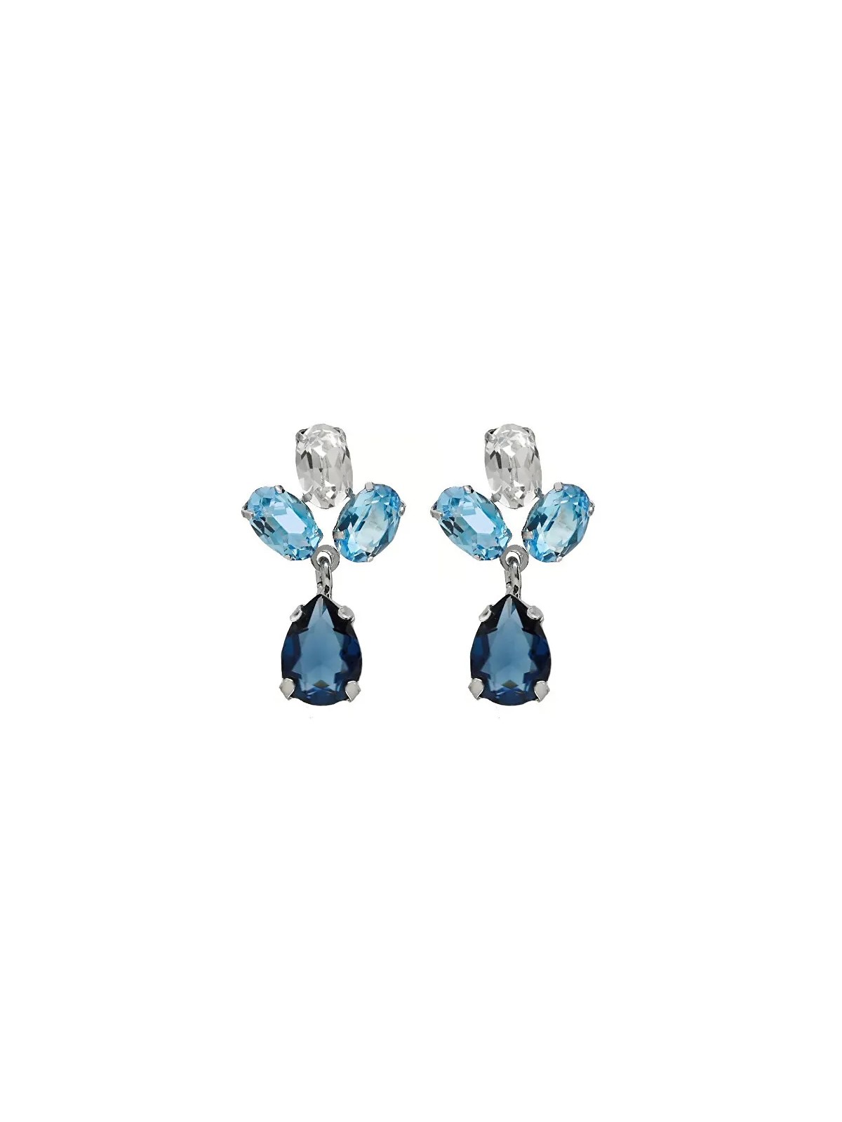 Victoria Cruz Orecchini pendenti originali con cristallo Harmony A4690-18HT donna