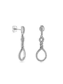 AGAIN Gioielli in argento abbaglianti con zirconi cubici AJNS0015 donna