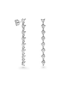 Orecchini AGAIN Gioielli Romantici in argento con zirconi AJNS0037 donna