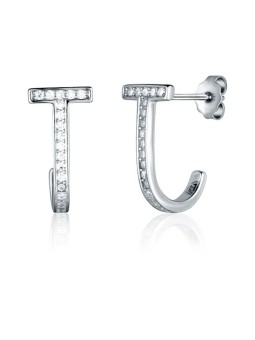 JVD Orecchini originali in argento con zirconi SVLE2484XE9BI00 donna
