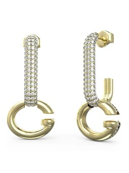 Guess Oh My G Fashion - Orecchini pendenti placcati in oro JUBE04520JWYGT/U donna