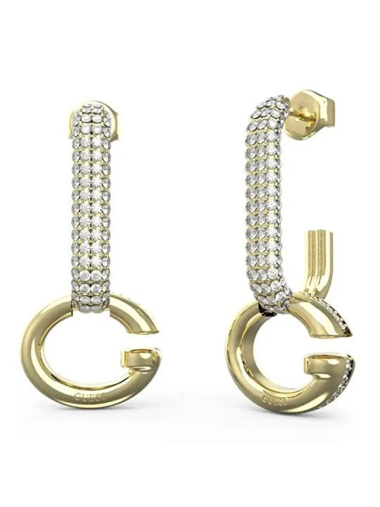 Guess Oh My G Fashion - Orecchini pendenti placcati in oro JUBE04520JWYGT/U donna