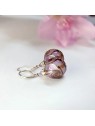 Lampglas Orecchini con avventurina in perle Lampglas Lavender Charm ECQ13/CHI donna