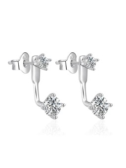 Agato Orecchini pendenti in argento moda AGT-E054PW donna