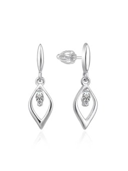 Agato Orecchini in argento con zirconi AGT-E102PW donna