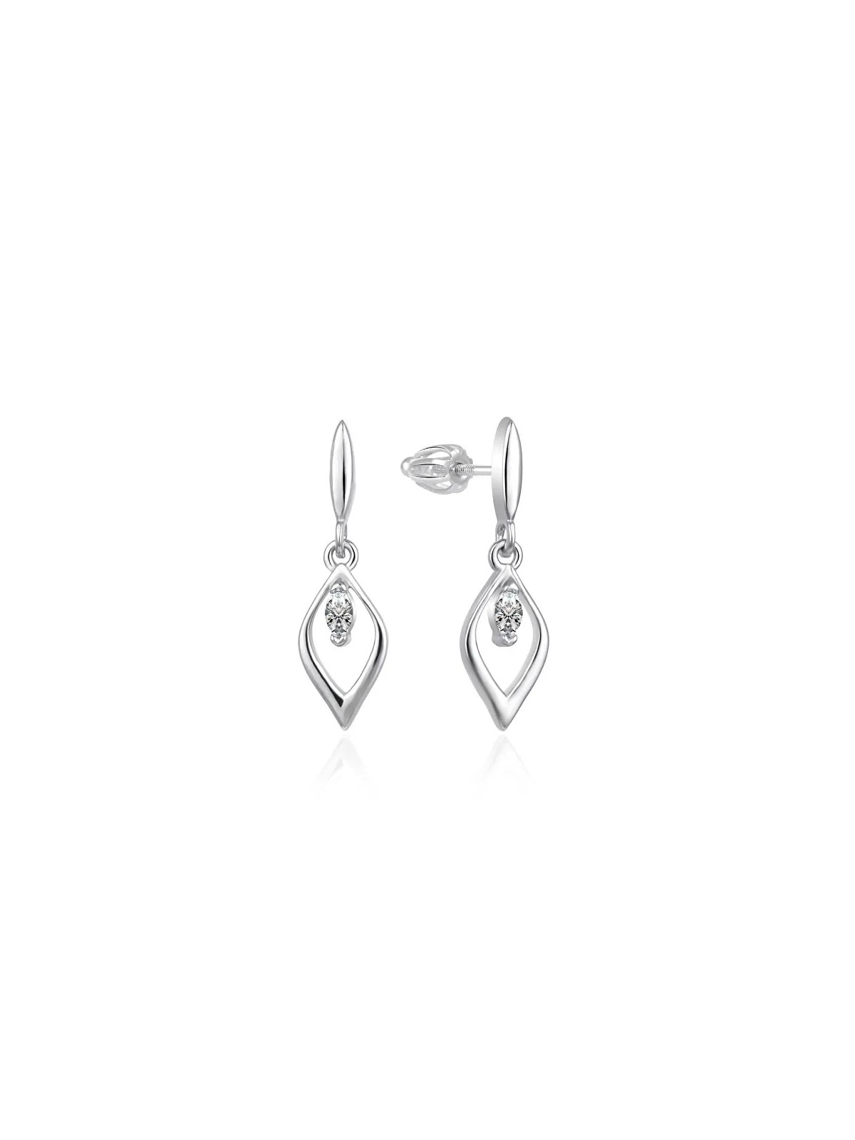 Agato Orecchini in argento con zirconi AGT-E102PW donna
