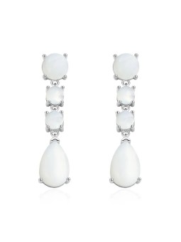 Agato Bellissimi orecchini pendenti con perle AGT-E119P donna