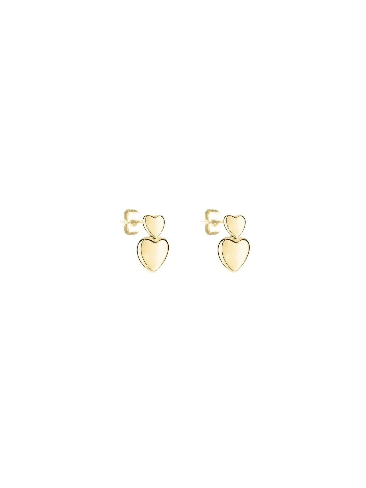 Tamaris Orecchini pendenti placcati oro Bold Hearts TJ-0628-E-14 donna