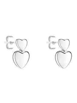 Tamaris Orecchini pendente in acciaio Bold Hearts TJ-0627-E-14 donna