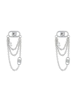 Liu Jo Orecchini di lusso in acciaio con cristilla LJ2904 donna