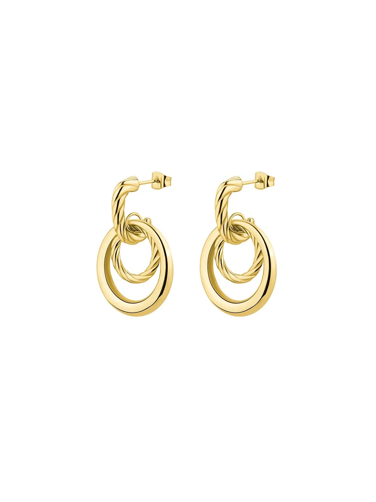 Brosway Eleganti orecchini pendenti placcati in oro Amy BAY29 donna