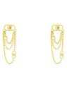 Liu Jo Lussuosi orecchini placcati in oro con cristilla LJ2909 donna
