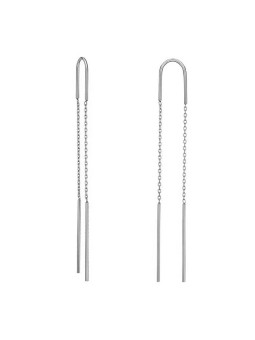 MOISS Orecchini di lusso con filo E0004236 donna
