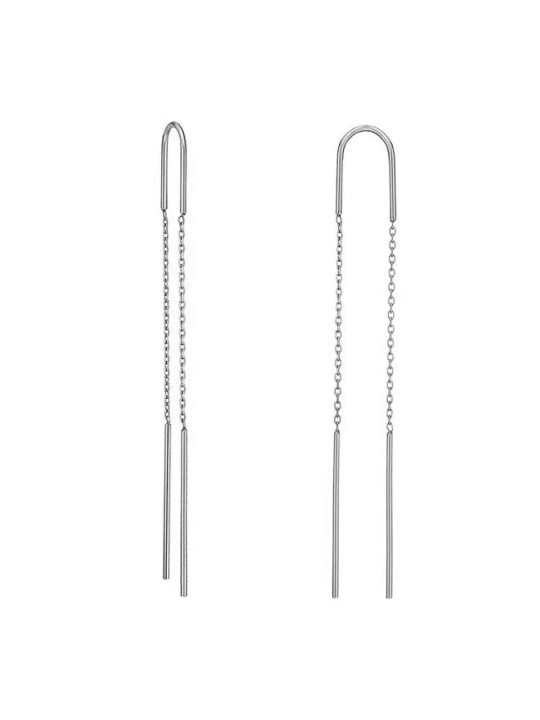 MOISS Orecchini di lusso con filo E0004236 donna
