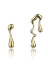 Marc Malone Orecchini asimmetrici placcati oro Orecchini Averie Gold MCE24018G donna