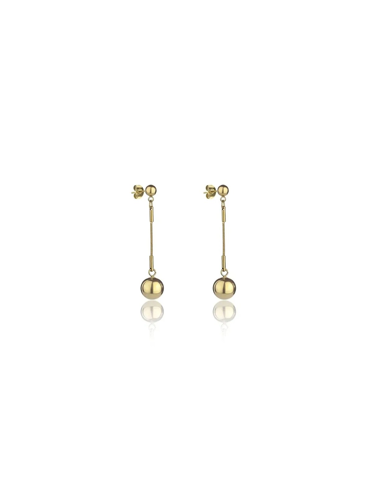 Marc Malone Orecchini pendenti placcati oro Amanda Gold Orecchini MCE24002G donna