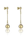 Marc Malone Orecchini pendenti placcati oro Amanda Gold Orecchini MCE24002G donna
