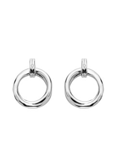 Hot Diamonds Orecchini pendenti in argento con diamanti Aura DE824 donna